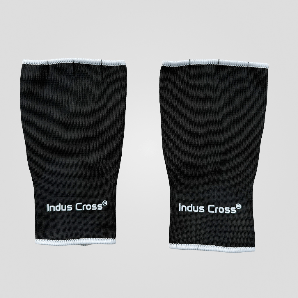 Pair of inner gloves with 'Indus Cross' branding