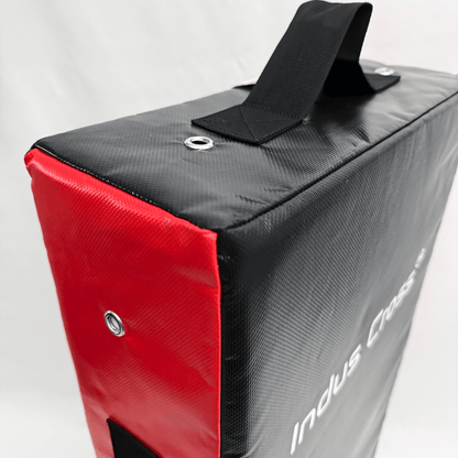 Close up of Kick Shield on a white background