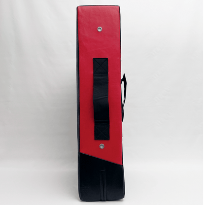 Side view of kick shield on a white background