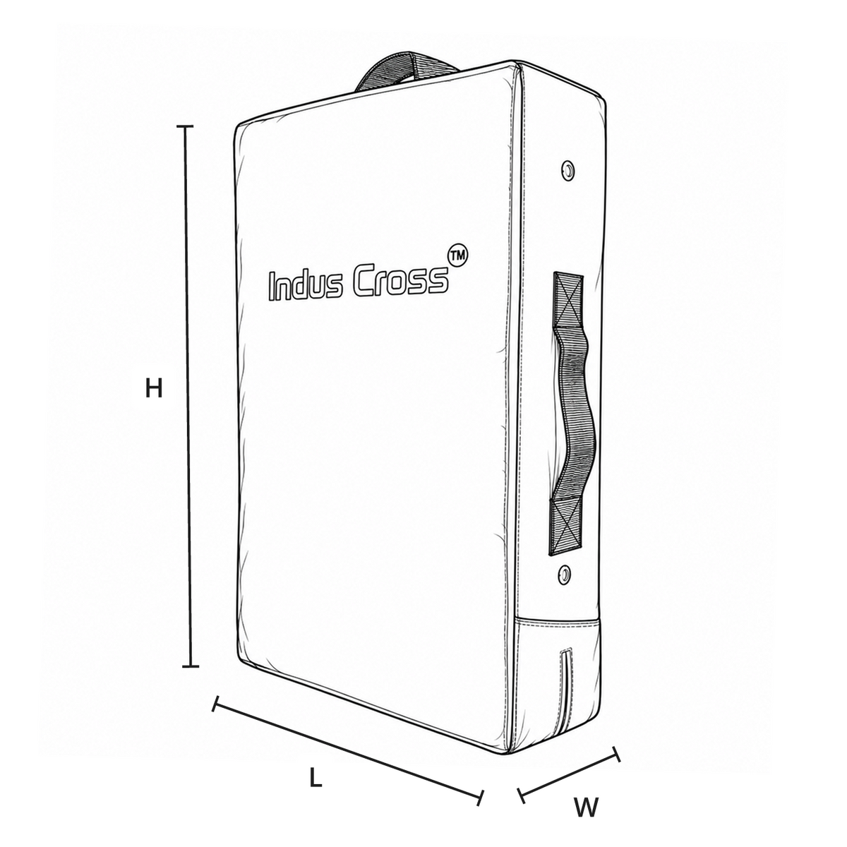 Size chart for RSX-Elite Karate Kick Shield (Adults)